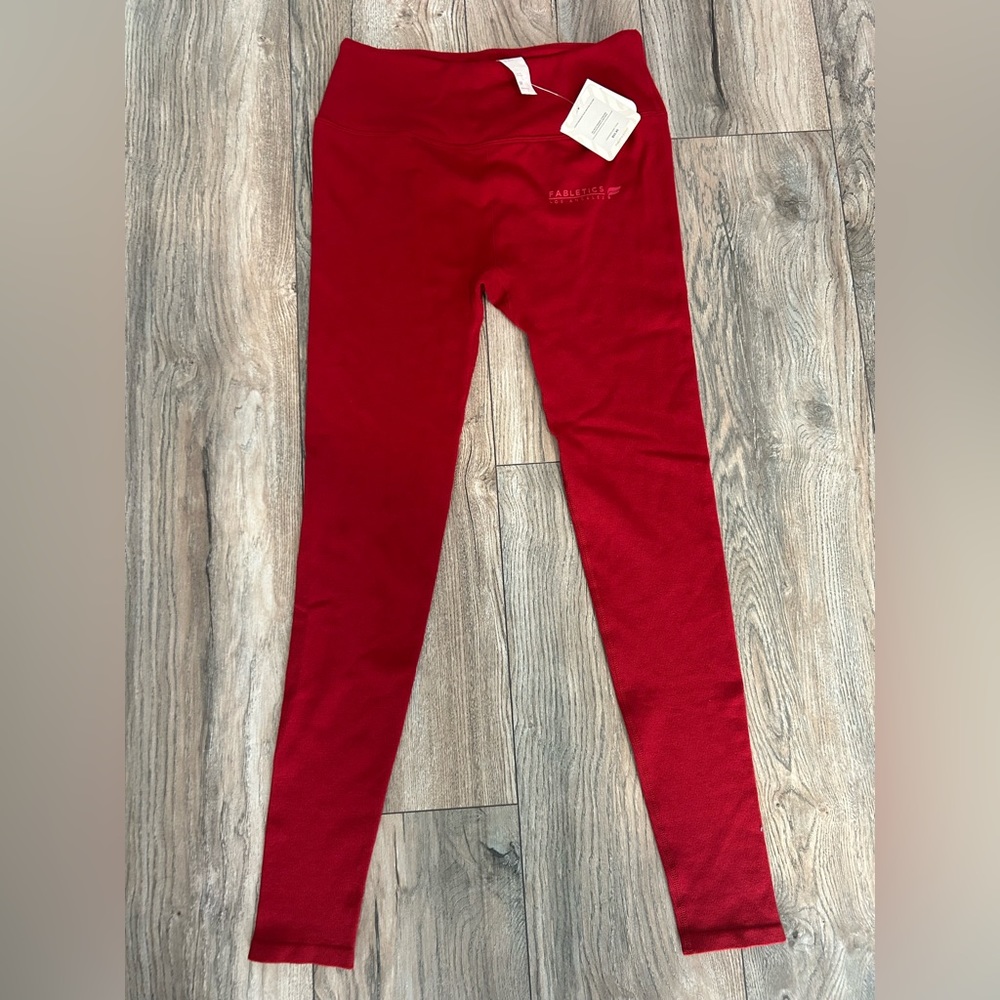 Fabletics Medium Red Leggings